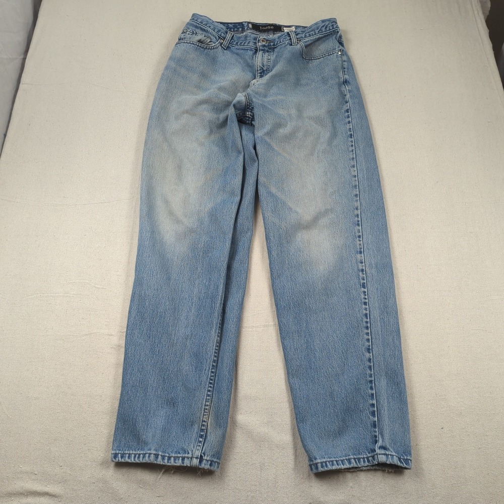 Vintage Levis Jeans Mens 34x32 Blue Silver Tab Loose Distressed